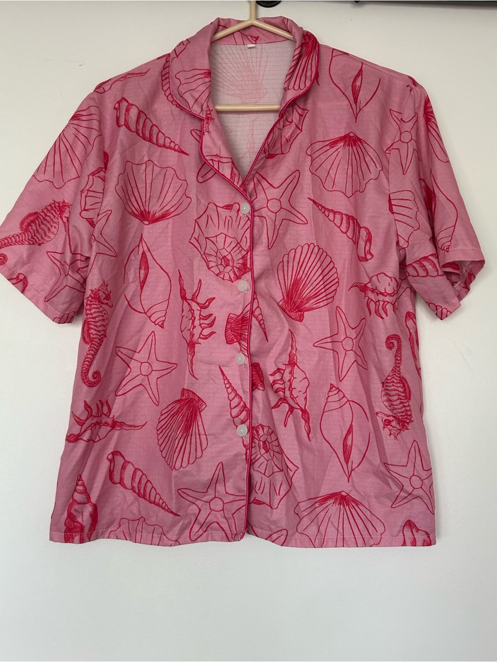 Sea life themed lounge pajamas sz L - Picture 2 of 12